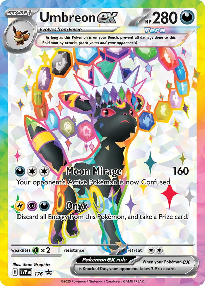 Carte Umbreon ex — SV Black Star Promos