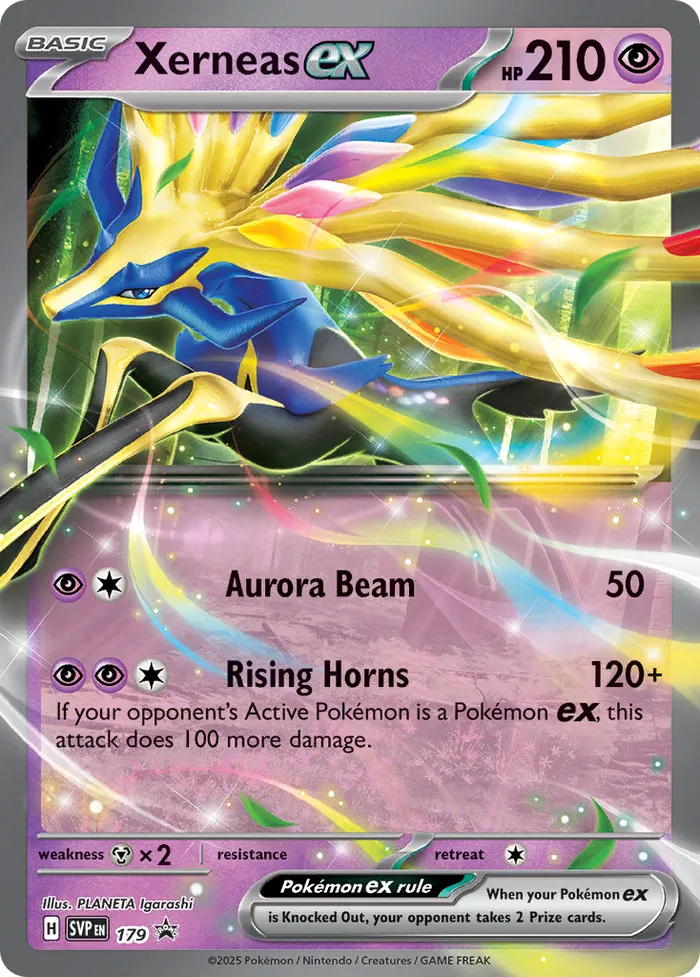 Carte Xerneas ex — SV Black Star Promos