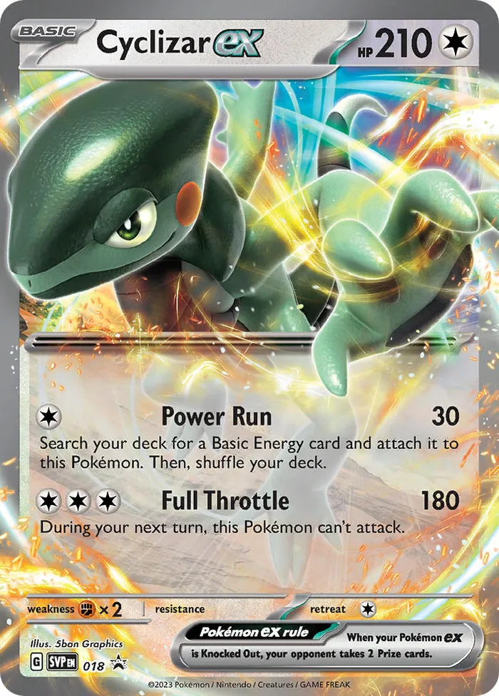 Carte Motorizard ex — SV Black Star Promos