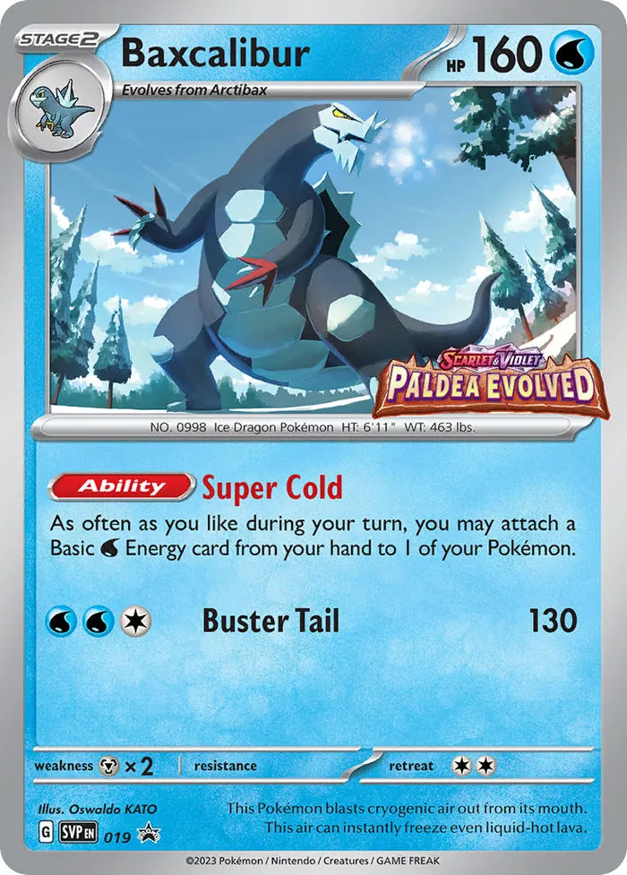 Carte Glaivodo — SV Black Star Promos