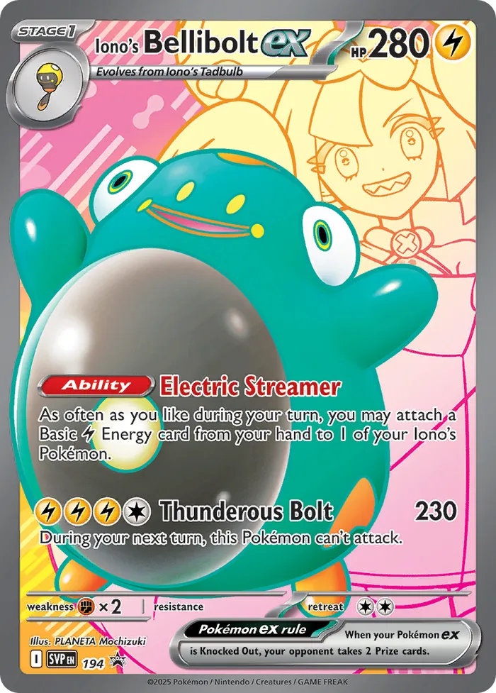 Carte Ampibidou ex de Mashynn — SV Black Star Promos