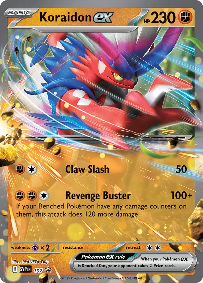 Carte Koraidon ex — SV Black Star Promos
