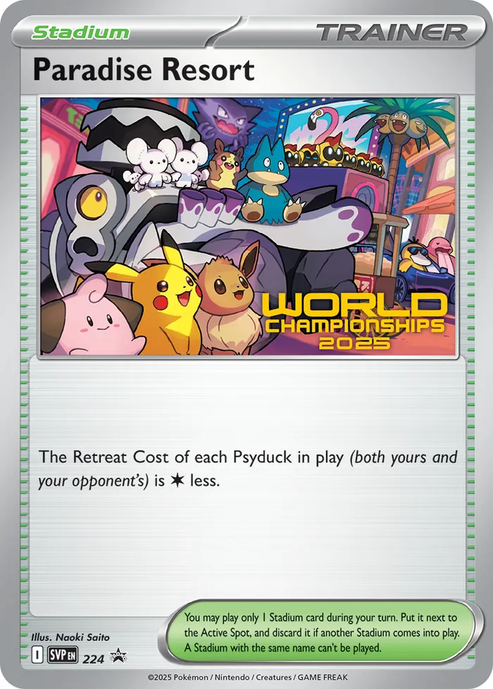 Carte Hôtel « Au paradis des Pokémon » — SV Black Star Promos