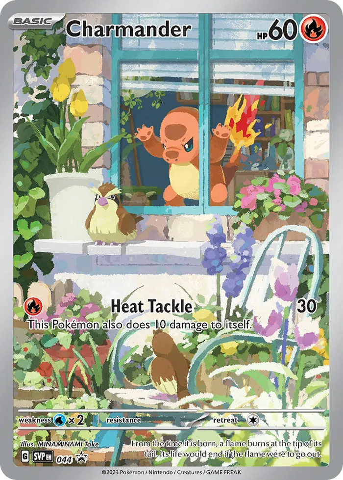 Carte Charmander — SV Black Star Promos