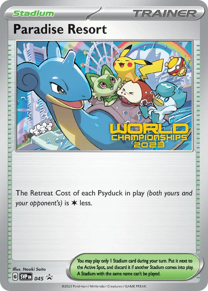 Carte Hôtel « Au paradis des Pokémon » — SV Black Star Promos