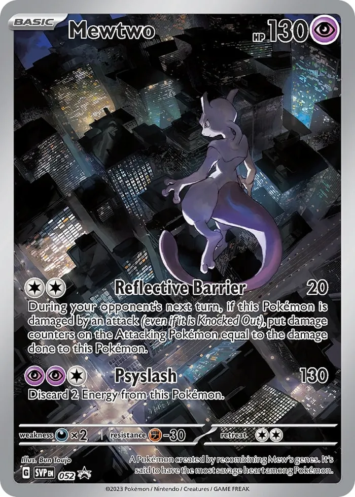Carte Mewtwo — SV Black Star Promos