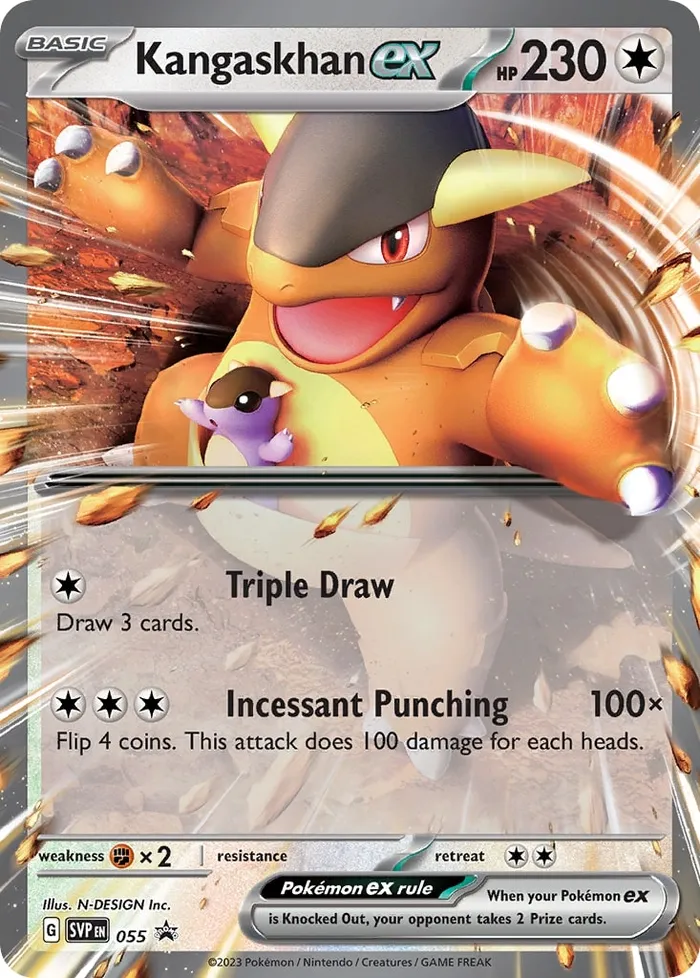 Carte Kangaskhan ex — SV Black Star Promos