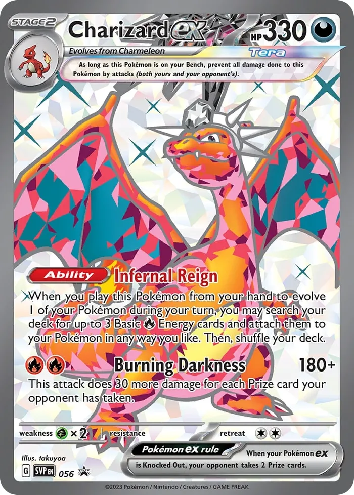 Carte Charizard ex — SV Black Star Promos