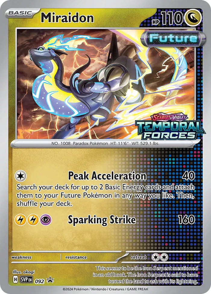 Carte Miraidon — SV Black Star Promos