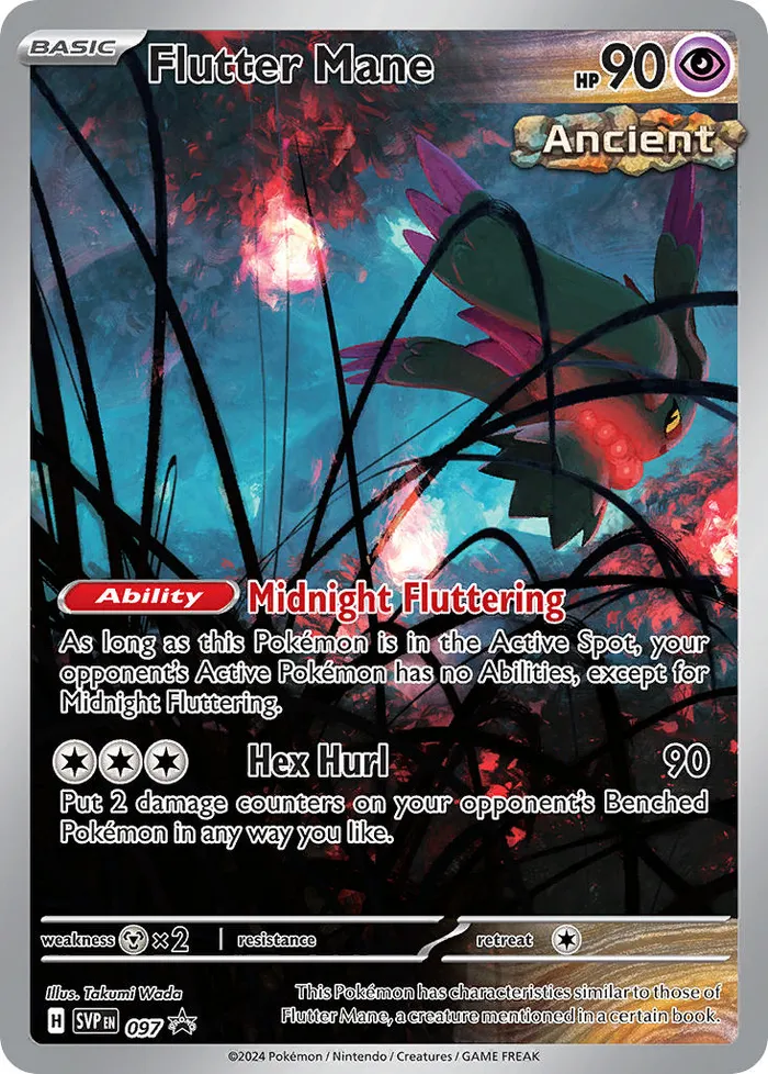 Carte Flotte-Mèche — SV Black Star Promos