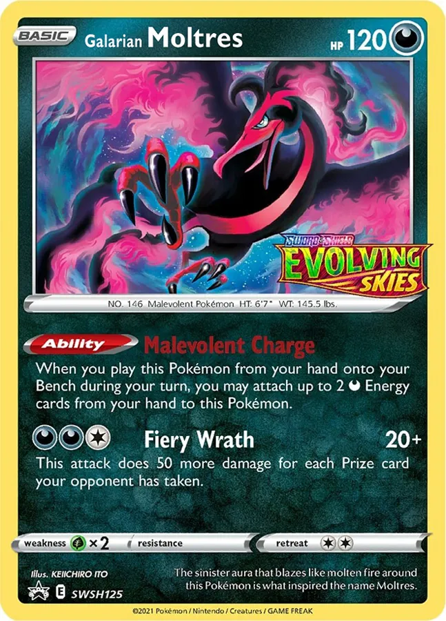 Carte Sulfura de Galar — SWSH Black Star Promos