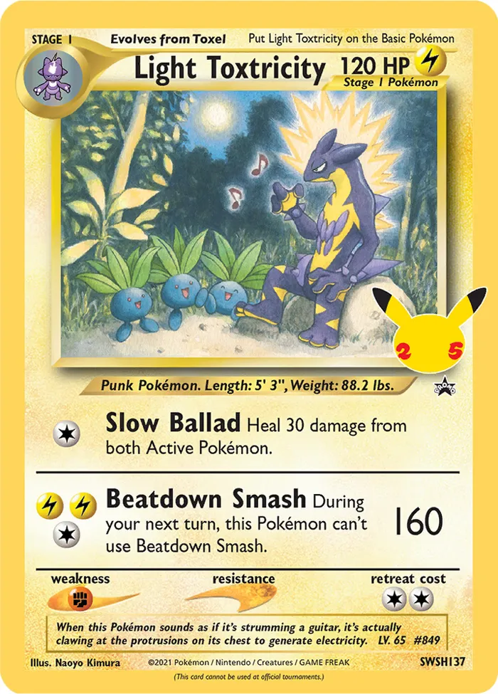 Carte Salarsen lumineux — SWSH Black Star Promos