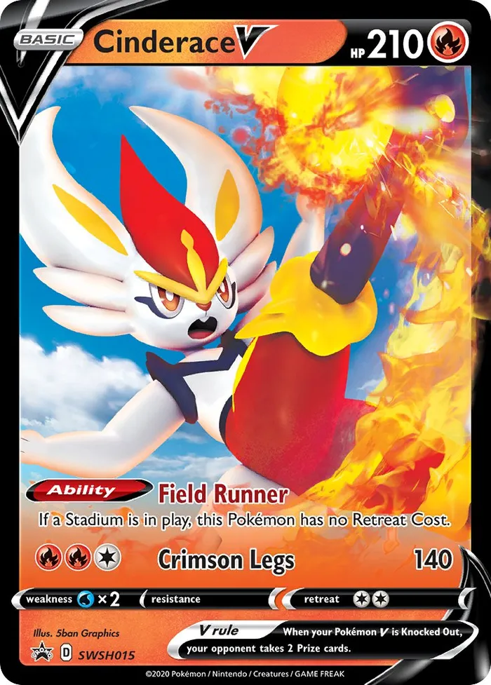 Carte Pyrobut V — SWSH Black Star Promos