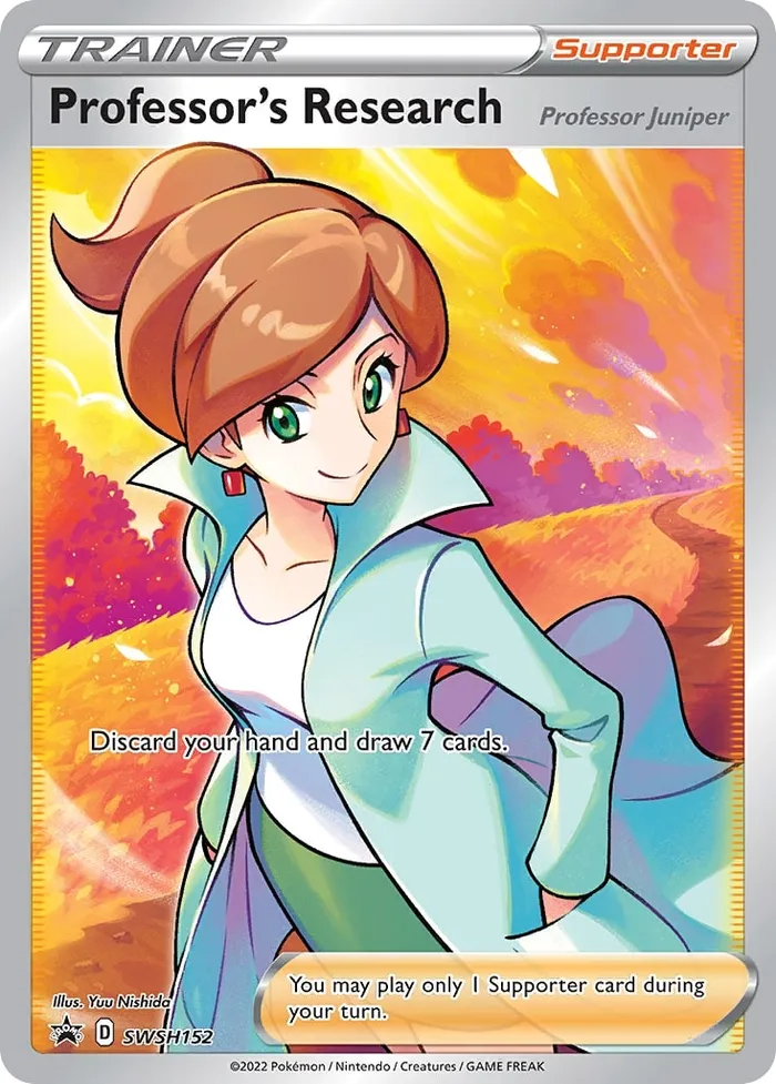 Carte Professor's Research — SWSH Black Star Promos