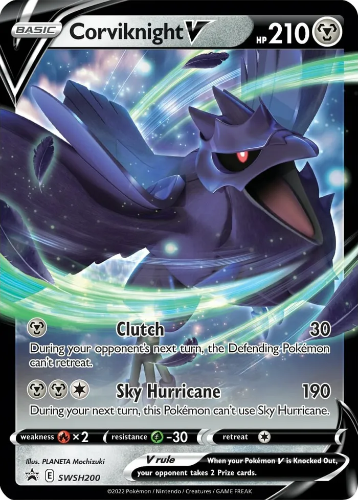 Carte Corvaillus V — SWSH Black Star Promos