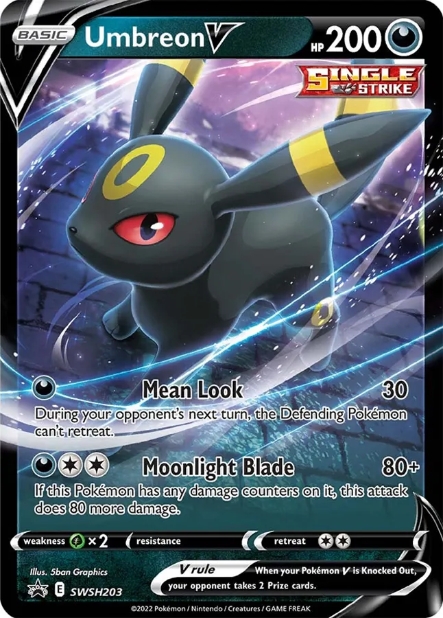 Carte Noctali V — SWSH Black Star Promos
