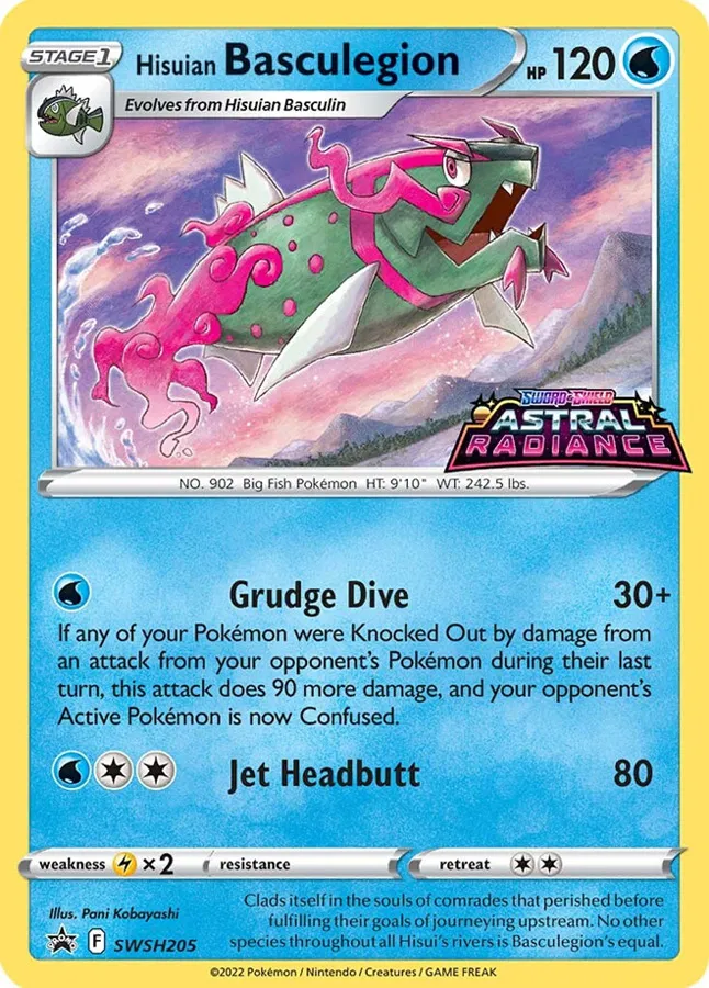 Carte Paragruel de Hisui — SWSH Black Star Promos