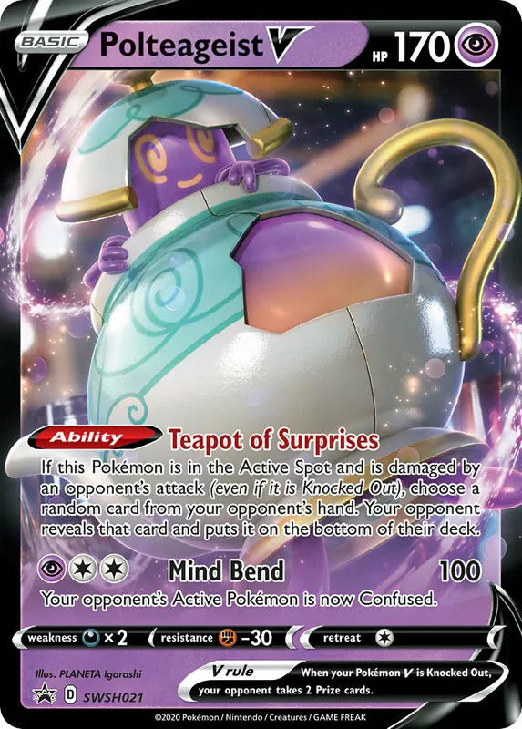 Carte Polthégeist V — SWSH Black Star Promos