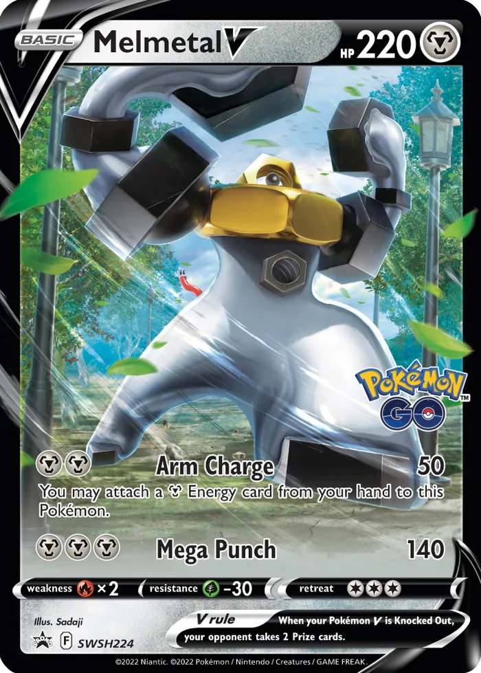 Carte Melmetal V — SWSH Black Star Promos