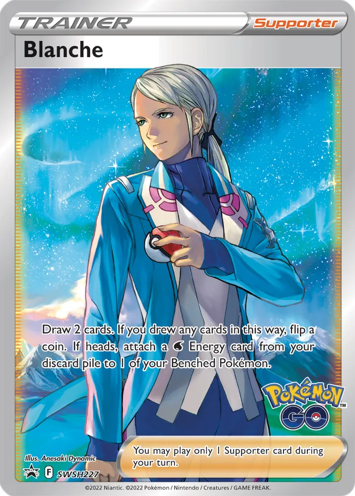 Carte Capitaine d'équipe Blanche — SWSH Black Star Promos