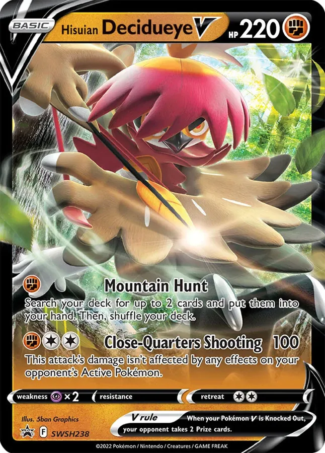 Carte Archéduc de Hisui V — SWSH Black Star Promos