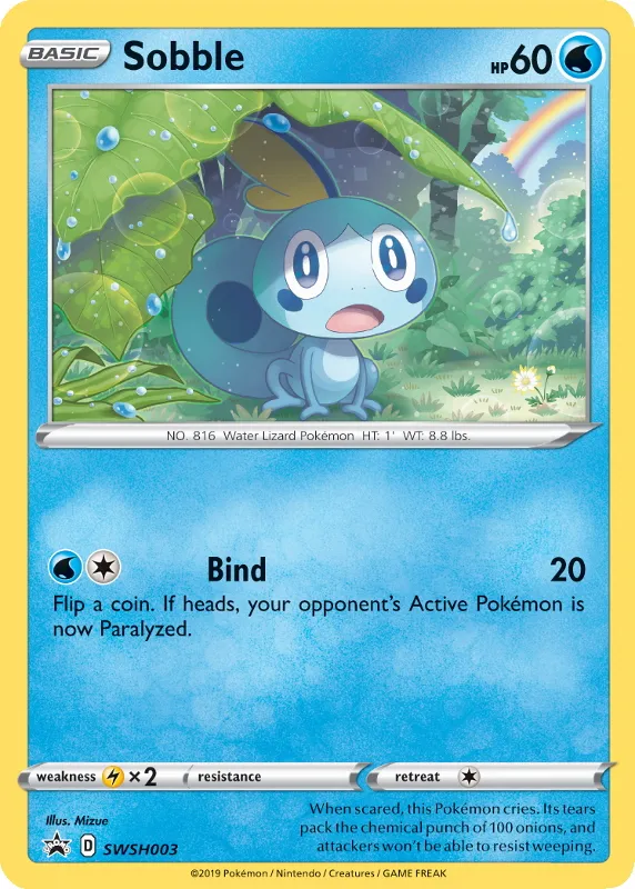 Carte Sobble — SWSH Black Star Promos