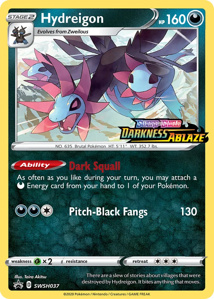 Carte Trioxhydre — SWSH Black Star Promos