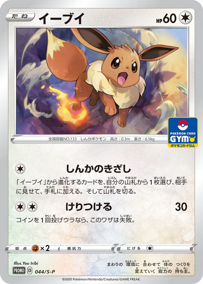 Carte Évoli — SWSH Black Star Promos