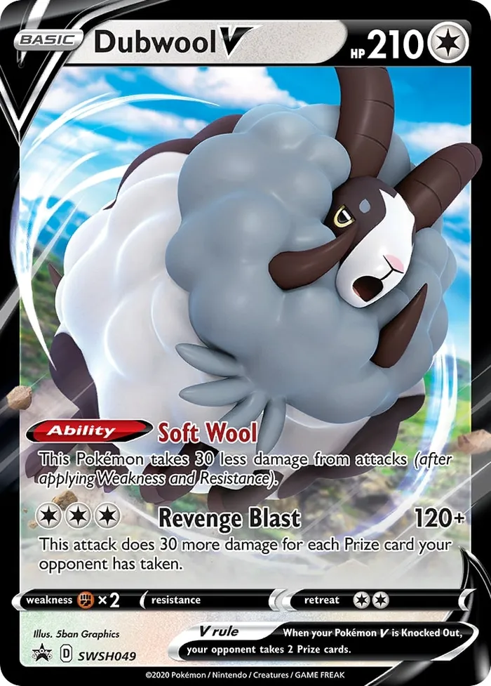 Carte Moumouflon V — SWSH Black Star Promos