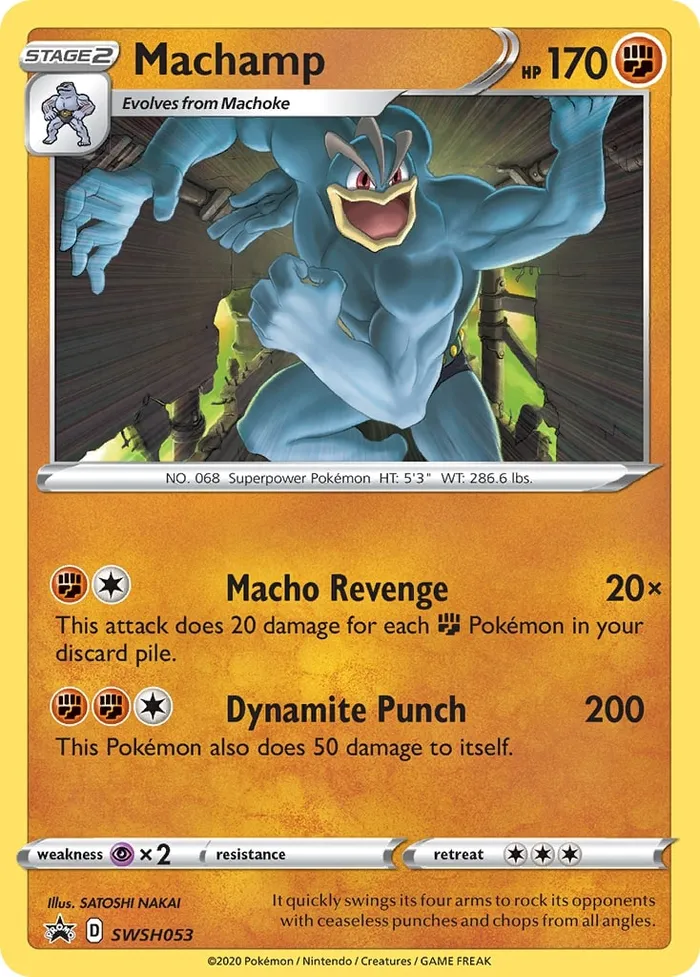 Carte Machamp — SWSH Black Star Promos