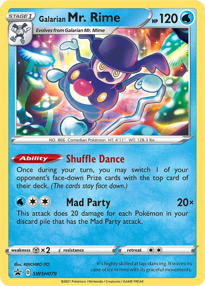 Carte M. Glaquette de Galar — SWSH Black Star Promos