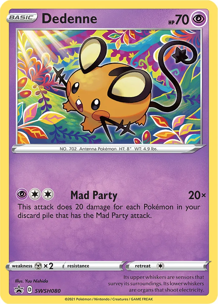 Carte Dedenne — SWSH Black Star Promos