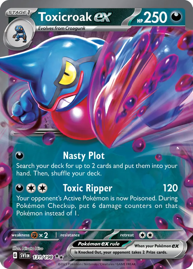 Carte Coatox ex — Scarlet & Violet