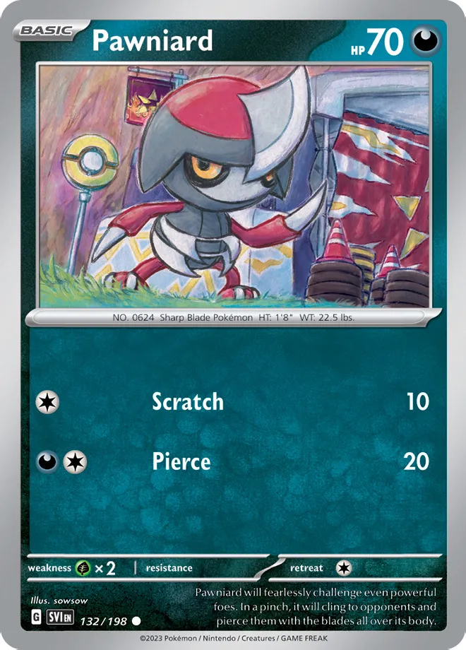 Carte Scalpion — Scarlet & Violet