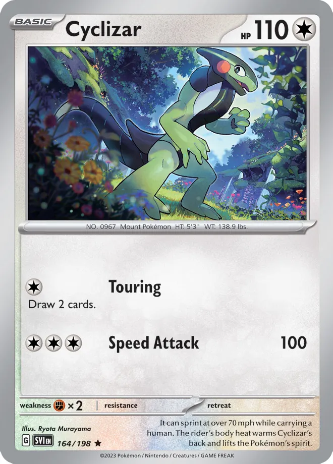 Carte Motorizard — Scarlet & Violet