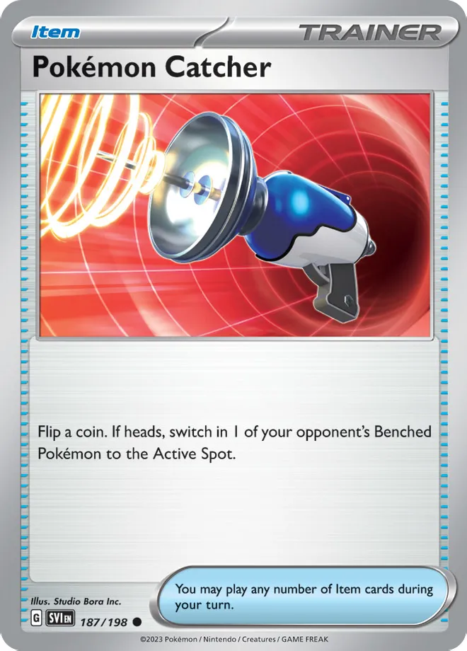 Carte Pokémon Catcher — Scarlet & Violet