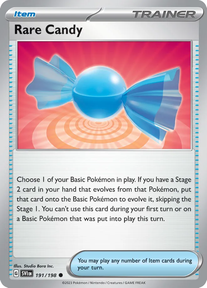Carte Rare Candy — Scarlet & Violet