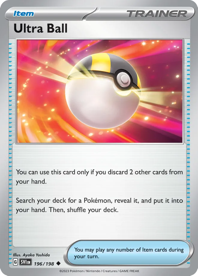 Carte Ultra Ball — Scarlet & Violet