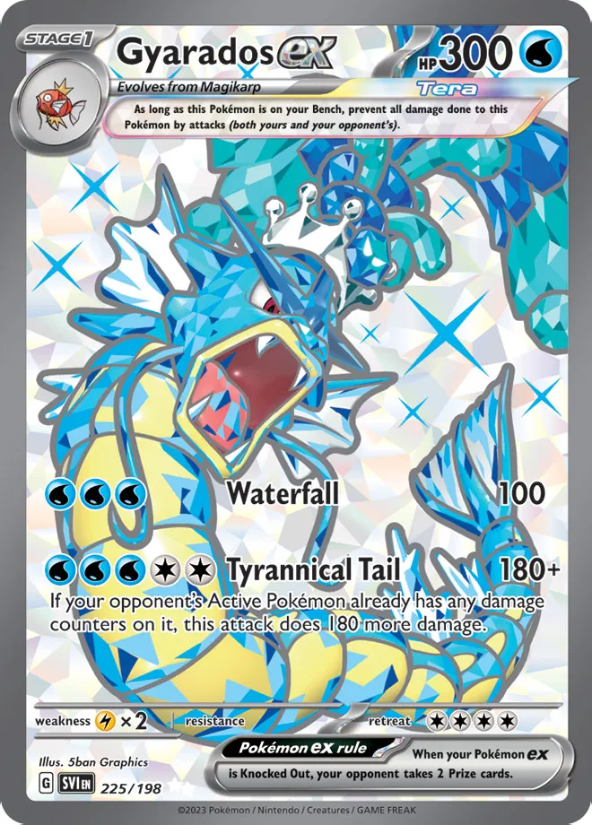 Carte Gyarados ex — Scarlet & Violet
