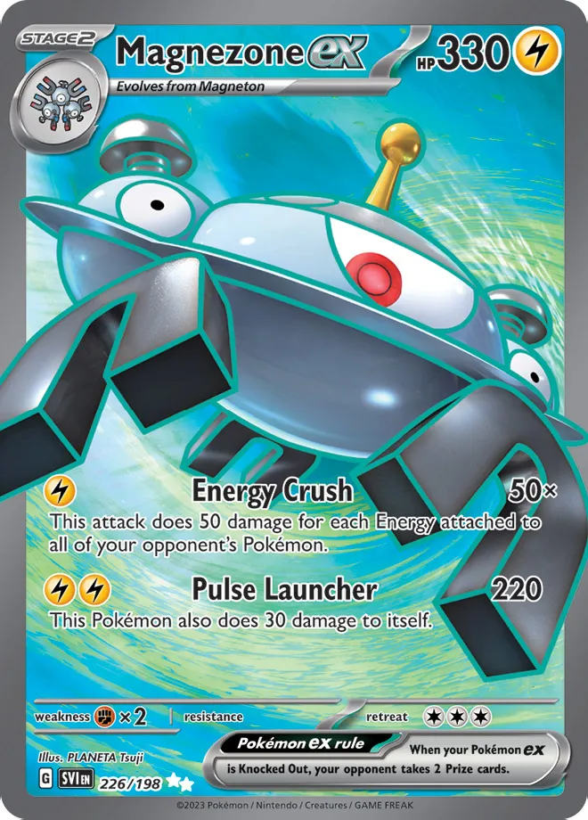 Carte Magnézone ex — Scarlet & Violet