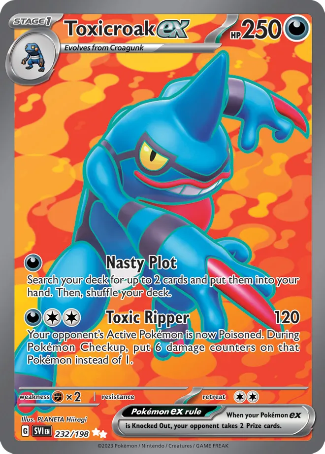 Carte Coatox ex — Scarlet & Violet