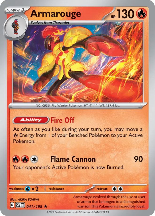 Carte Carmadura — Scarlet & Violet