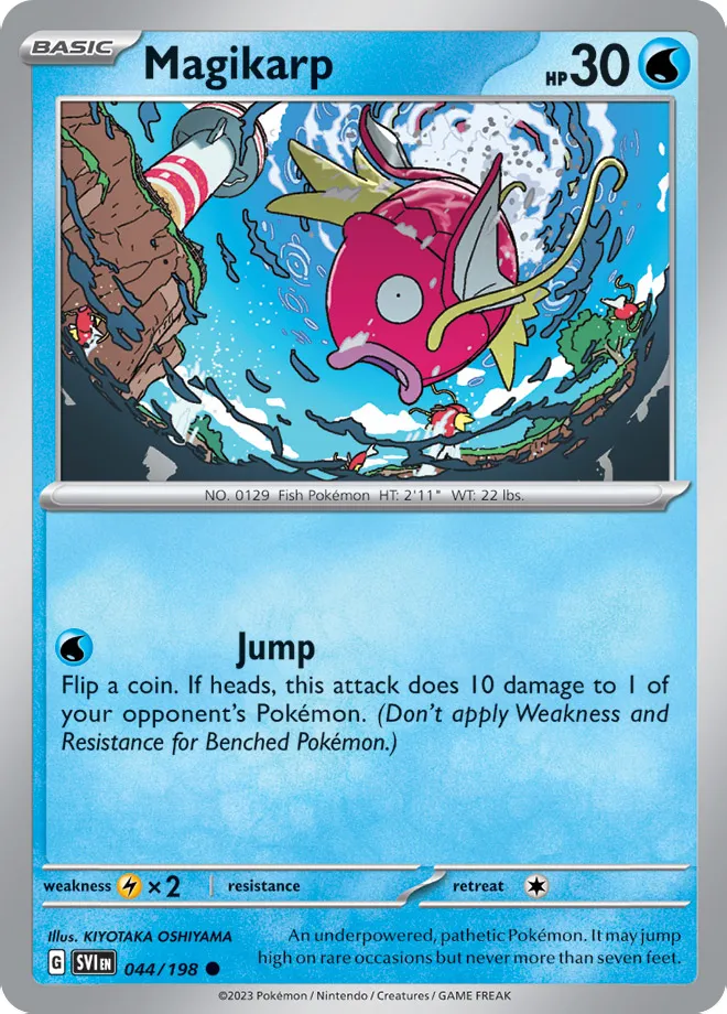 Carte Magicarpe — Scarlet & Violet