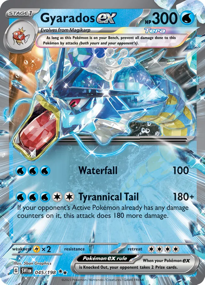 Carte Gyarados — Scarlet & Violet