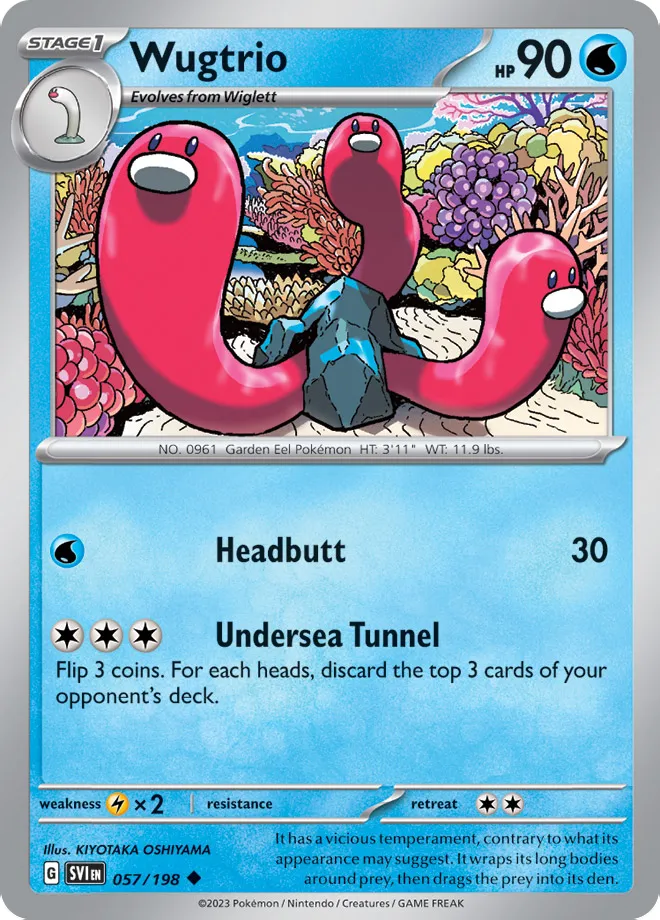 Carte Triopikeau — Scarlet & Violet