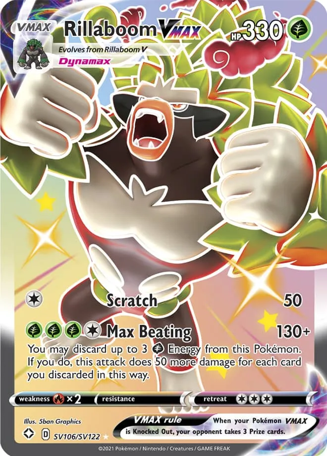 Carte Gorythmic VMAX — Shining Fates