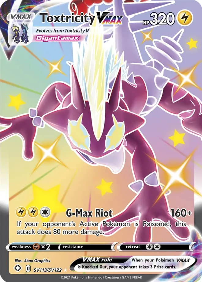Carte Salarsen VMAX — Shining Fates
