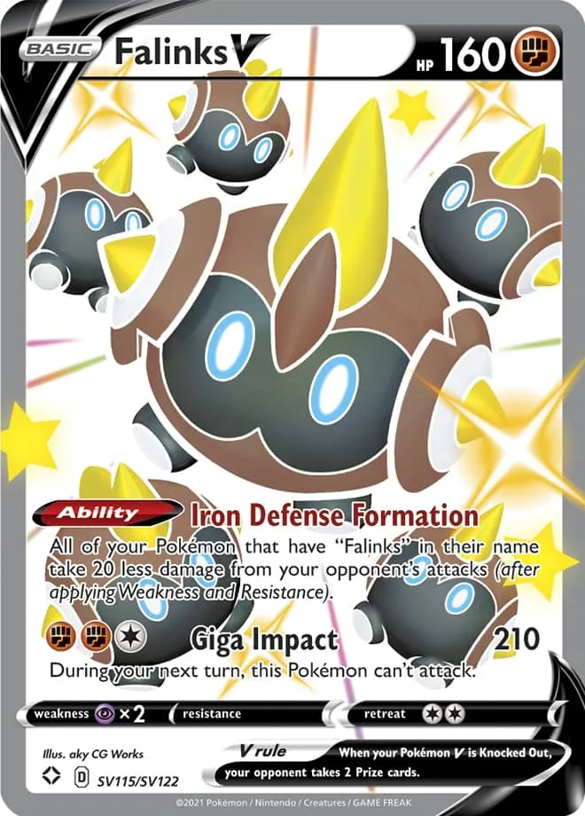 Carte Hexadron V — Shining Fates