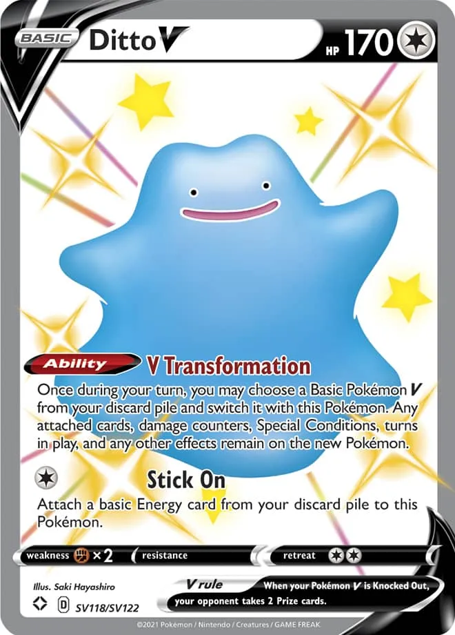 Carte Ditto V — Shining Fates