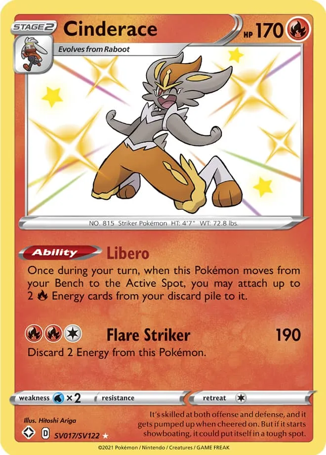 Carte Pyrobut — Shining Fates